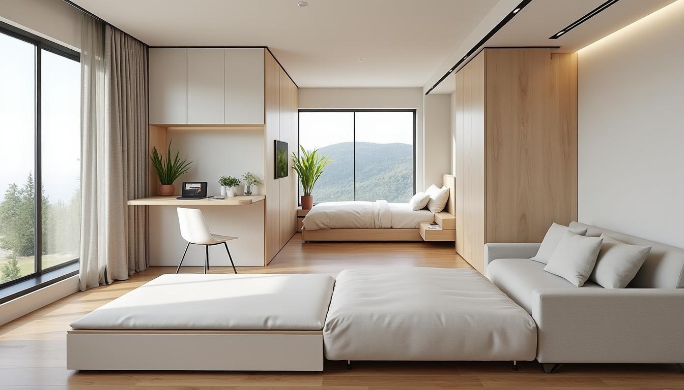 découvrez nos astuces pour aménager et optimiser une chambre de petit espace. maximisez chaque mètre carré grâce à des conseils pratiques et des idées déco adaptées aux petites surfaces.