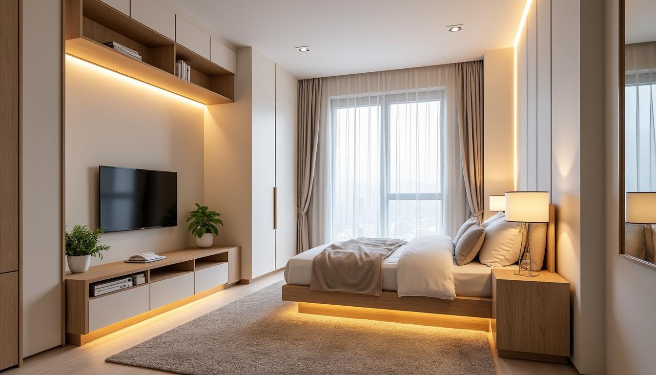 découvrez nos astuces pour optimiser chaque mètre carré de votre chambre petit espace. aménagement, rangement intelligent et idées déco pour gagner de la place sans sacrifier le style !