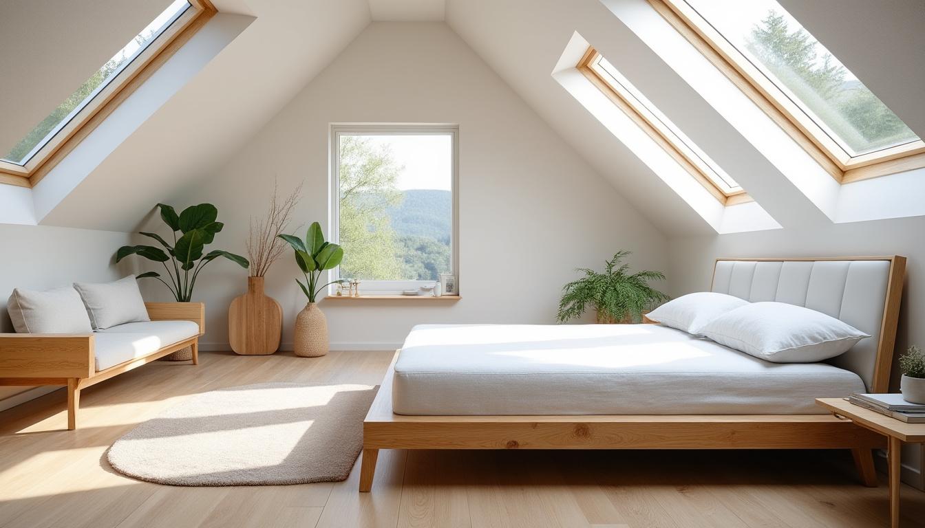 découvrez des idées déco et astuces d’aménagement pour optimiser une chambre sous pente, créer un espace cosy et pratique même dans les combles.