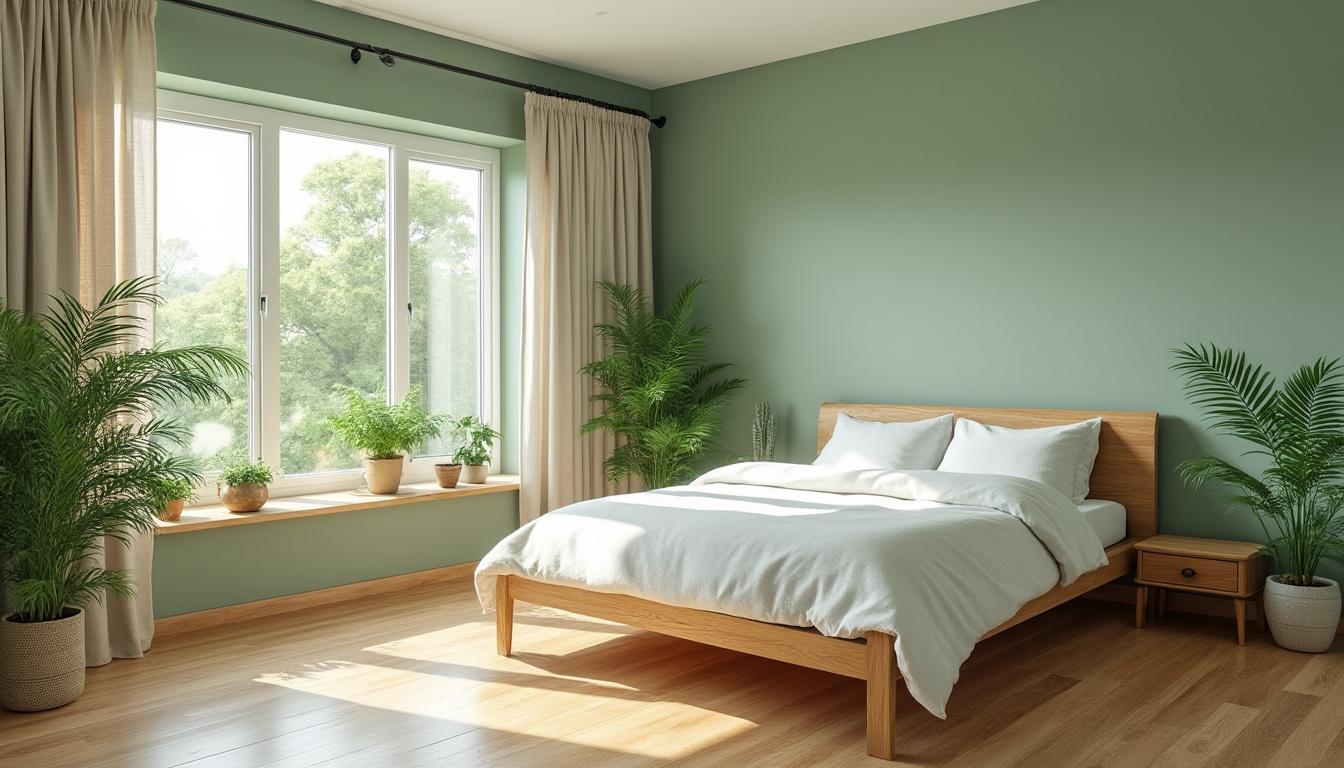 découvrez comment une chambre verte, aux teintes naturelles, favorise le bien-être et améliore la qualité de votre sommeil. conseils déco et bienfaits des couleurs pour une atmosphère apaisante.