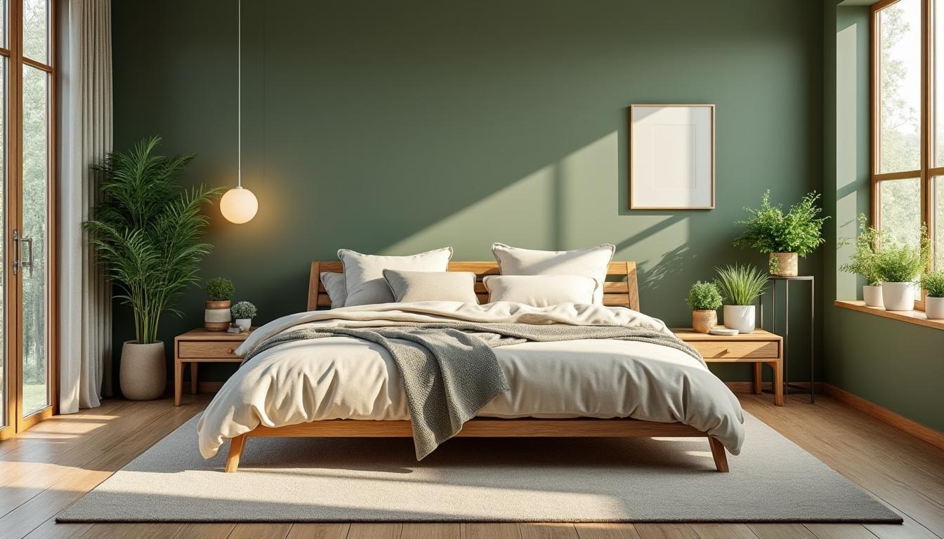 découvrez comment une chambre verte, inspirée par la nature, favorise un meilleur sommeil, apaise l'esprit et crée une ambiance relaxante dans votre espace nuit.