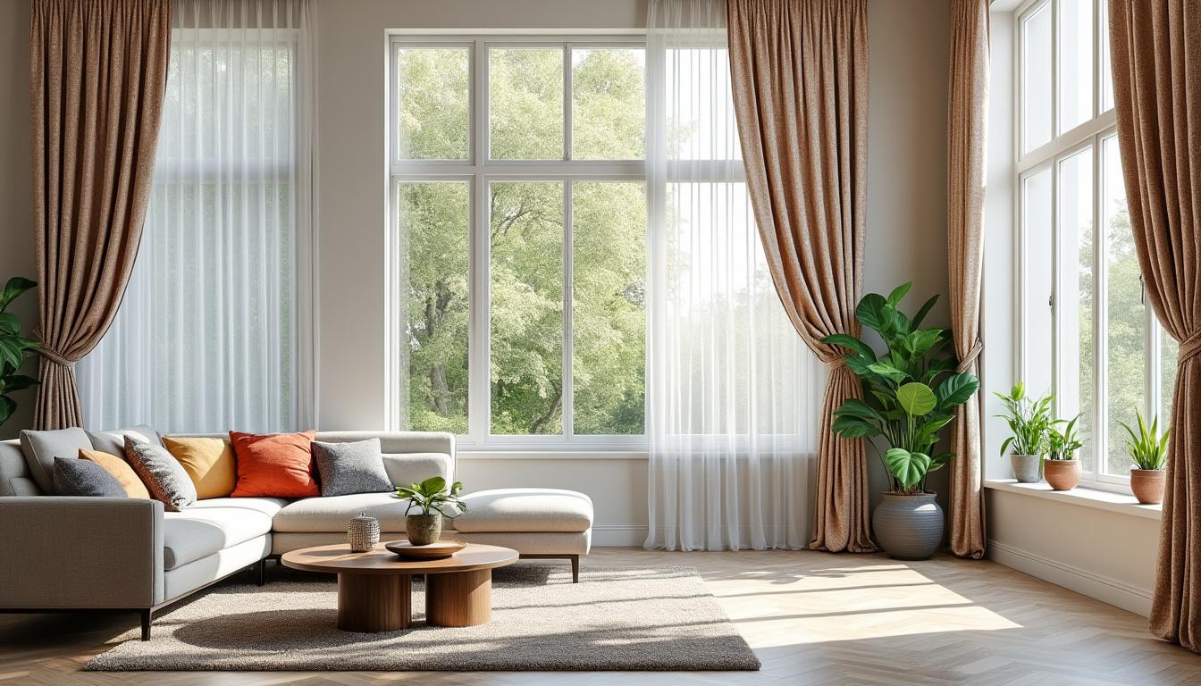 découvrez nos conseils pour choisir les rideaux parfaits pour votre salon : couleurs, matières, dimensions et astuces déco pour sublimer votre intérieur.