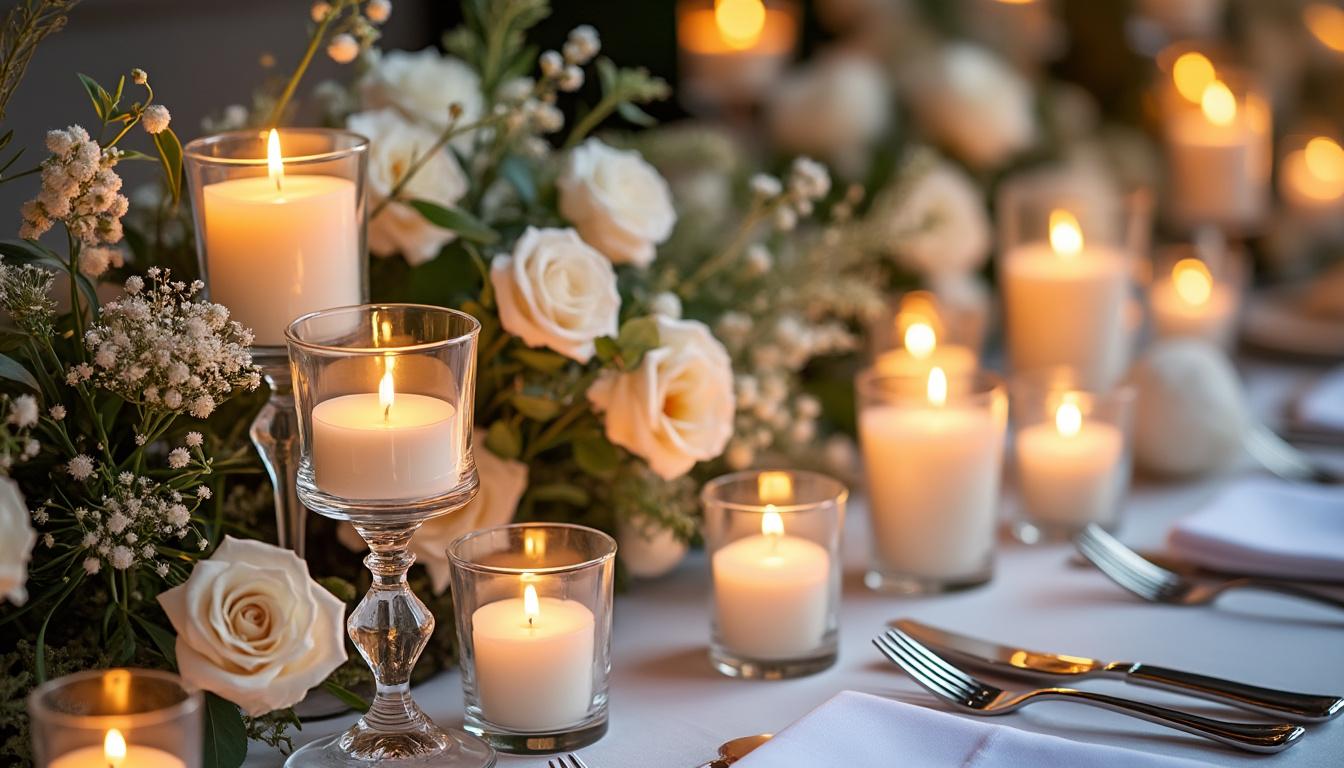 découvrez des idées et astuces pour décorer une table d’événement avec des bougies. apprenez à créer une ambiance chaleureuse et élégante grâce aux bougies, quel que soit le type de réception.