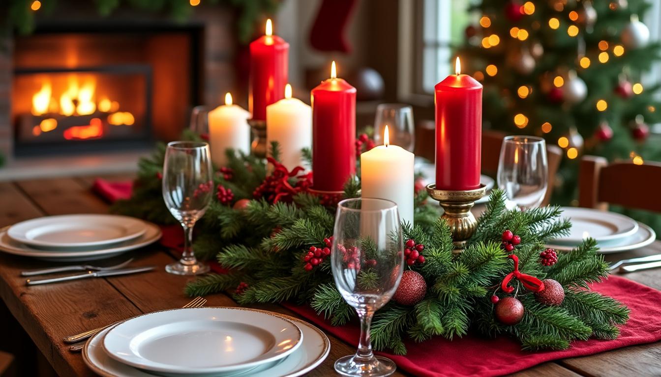 découvrez nos idées et astuces pour créer une magnifique table de noël en rouge et blanc. inspirez-vous de conseils déco, d'accessoires festifs et de styles élégants pour épater vos invités lors des fêtes de fin d'année.