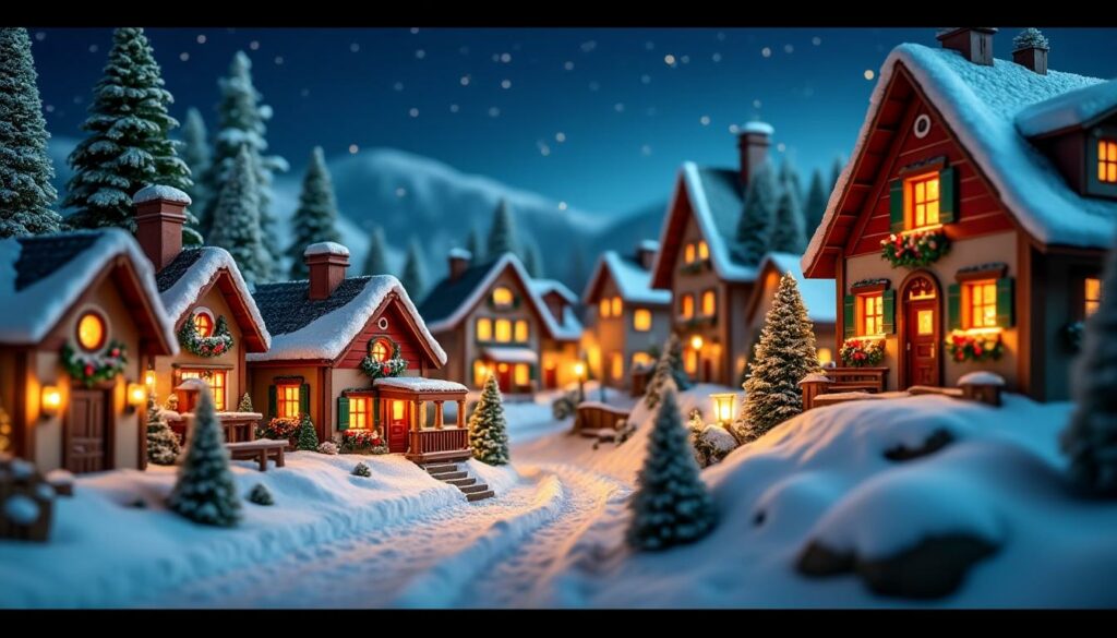 Installer un Village de Noël : Guide déco féerique