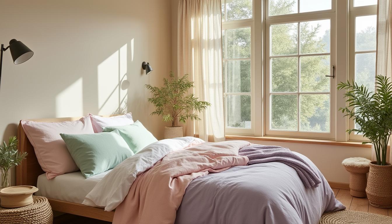 découvrez comment transformer et personnaliser votre chambre grâce à des textiles déco : linge de lit, coussins, rideaux et tapis pour créer un espace unique et chaleureux à votre image.