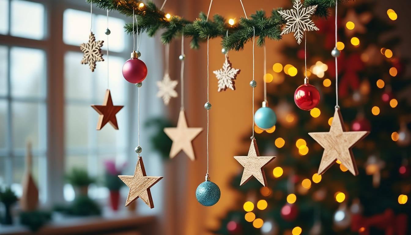 découvrez comment réaliser un mobile décoratif suspendu pour noël avec des idées diy faciles à faire soi-même. apportez une touche festive et créative à votre intérieur grâce à ce tutoriel simple et original !