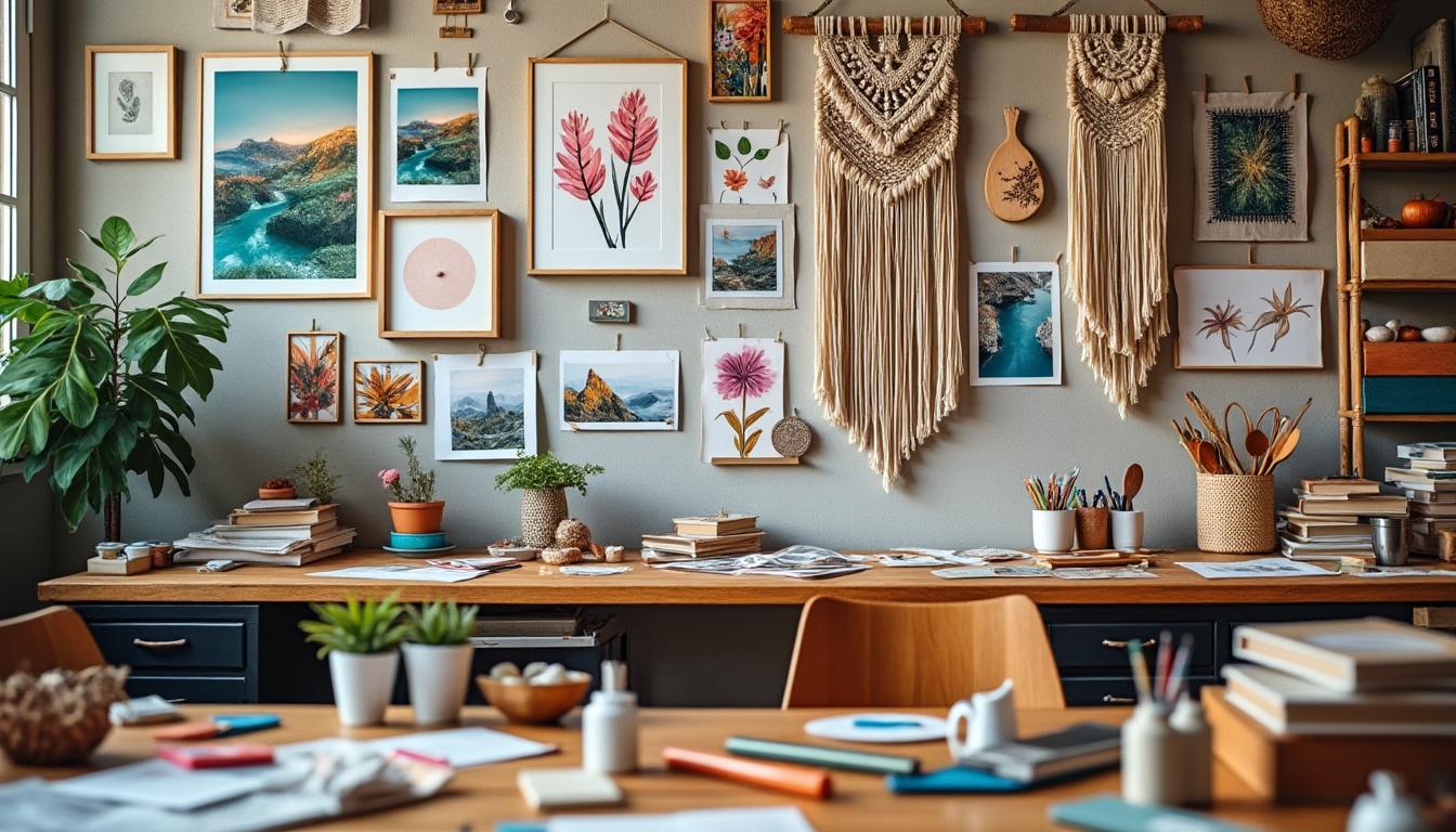 apprenez à réaliser facilement une décoration murale personnalisée avec nos idées diy créatives, pas à pas. donnez du style à votre intérieur avec une touche unique qui vous ressemble !