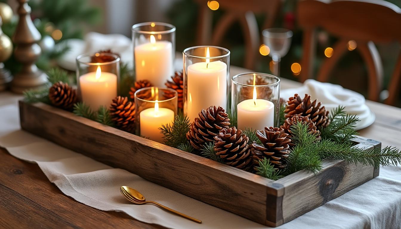 découvrez comment réaliser une déco de noël naturelle avec des pommes de pin ! inspirez-vous de nos idées diy faciles et créatives pour une ambiance festive et chaleureuse à la maison.