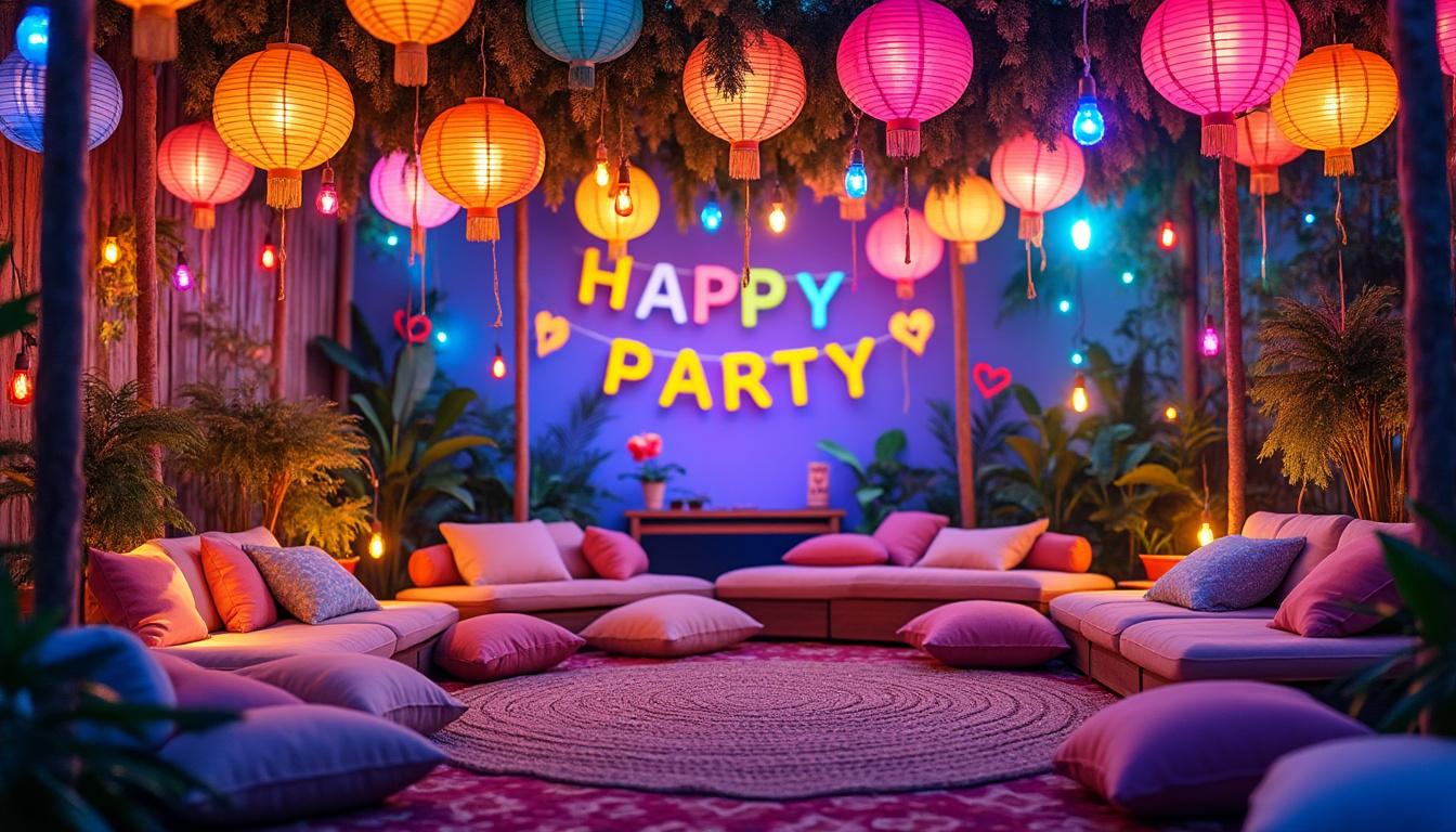 découvrez des idées originales de décoration pour une fête d'anniversaire surprise à thème : conseils, inspirations et astuces pour rendre votre événement inoubliable et personnalisé !