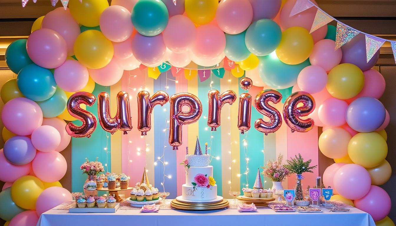 découvrez des idées originales de décoration pour organiser une fête d’anniversaire surprise à thème mémorable. conseils, astuces et inspirations pour émerveiller vos invités !