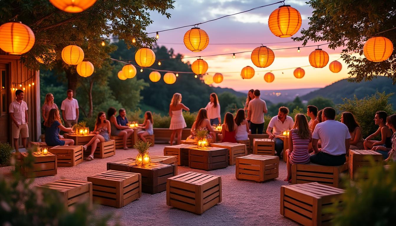 découvrez des idées inspirantes de décoration extérieure pour organiser une fête d’été inoubliable. créez une ambiance festive et conviviale grâce à nos conseils déco faciles à réaliser !