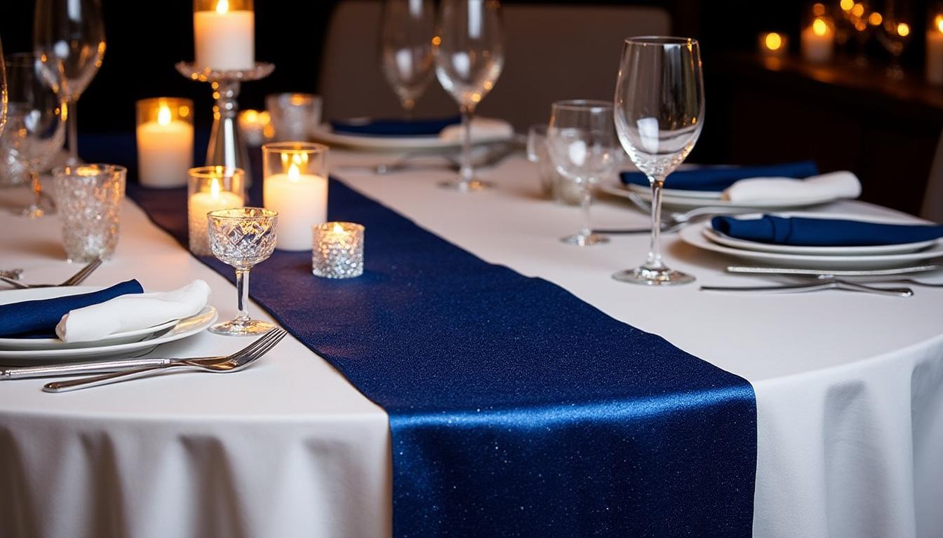 découvrez des idées originales de chemins de table festifs pour sublimer la décoration de vos événements, que ce soit pour un mariage, un anniversaire ou une fête entre amis.