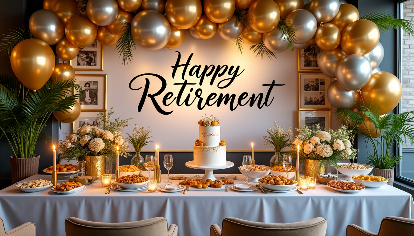 découvrez des idées originales et inspirantes pour décorer une fête de départ en retraite. ambiance festive garantie avec des astuces et conseils pour une célébration mémorable !