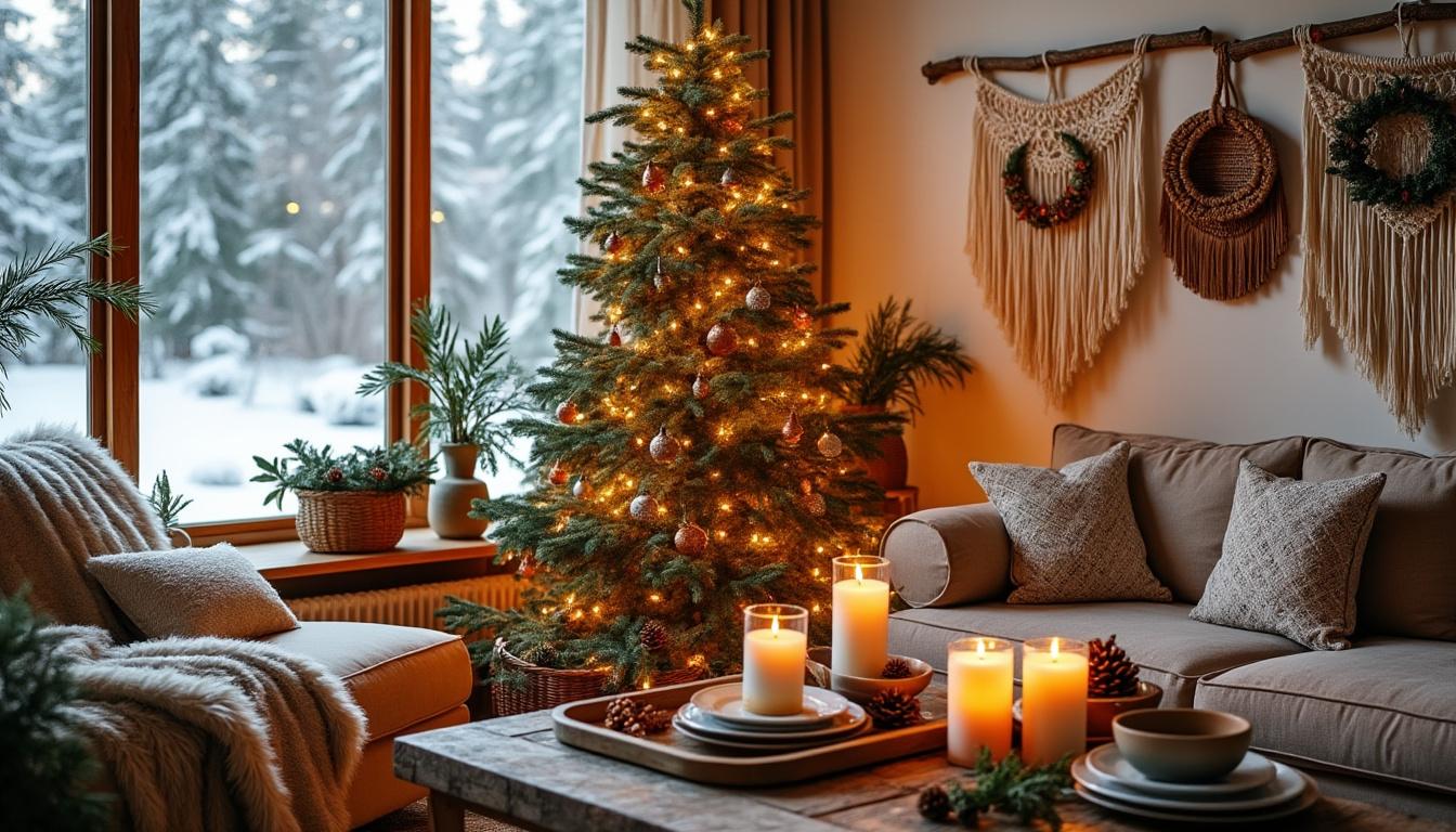 découvrez nos idées déco pour un noël bohème chic : inspirations originales, couleurs naturelles et astuces pour créer une ambiance festive chaleureuse et tendance.