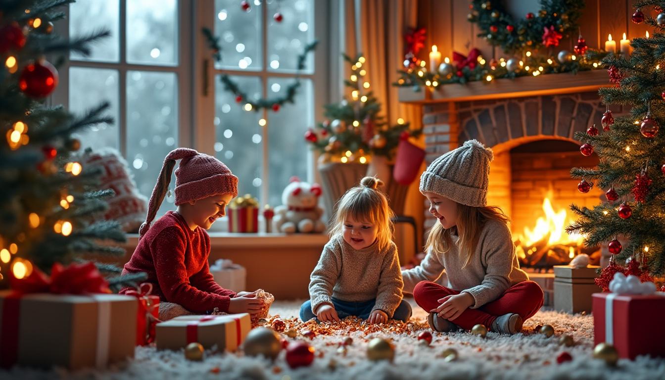 découvrez des idées déco magiques et faciles à réaliser pour un noël féerique avec vos enfants. transformez votre maison en un univers enchanté et créez des souvenirs inoubliables en famille grâce à nos astuces créatives.