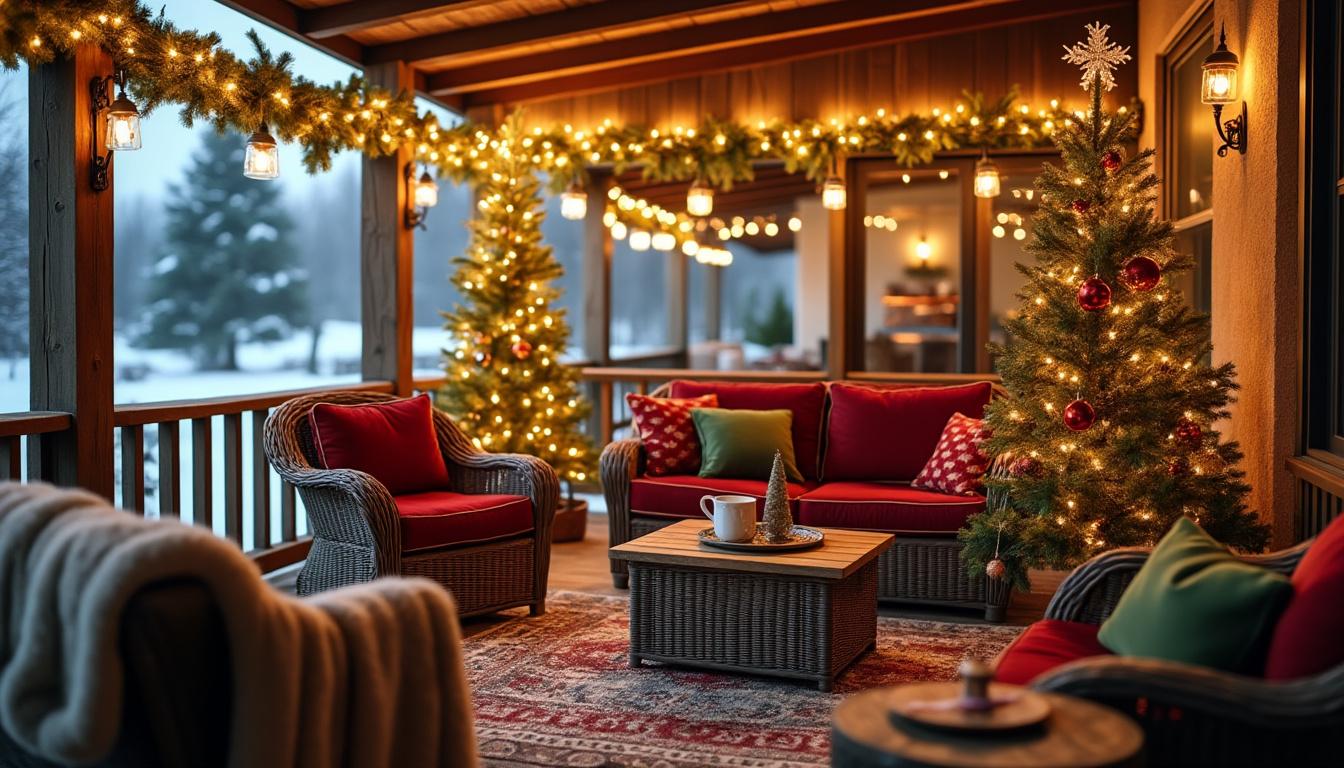 découvrez nos idées créatives pour décorer votre véranda à noël : ambiances chaleureuses, guirlandes lumineuses et astuces pour un espace festif et cosy durant les fêtes.