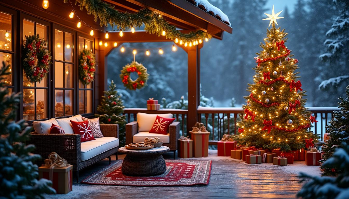 découvrez nos idées et inspirations déco pour transformer votre véranda en un espace féérique et chaleureux à l'occasion de noël. créez une ambiance magique et conviviale pour des fêtes inoubliables en famille ou entre amis !
