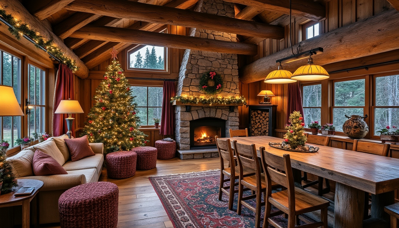 découvrez des idées déco inspirées du chalet pour un noël chaleureux à la montagne : inspirations authentiques, matériaux naturels et ambiance cocooning au rendez-vous.