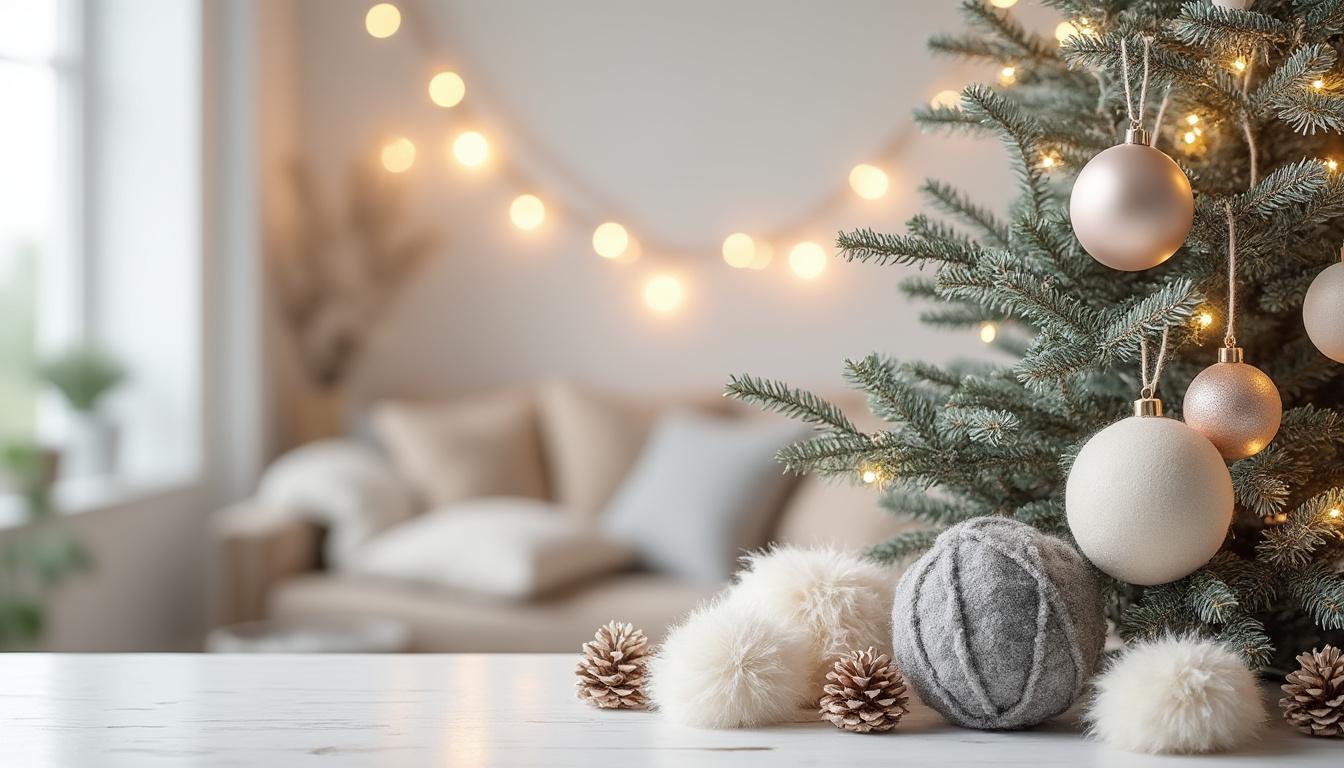 découvrez comment revisiter noël avec des formes géométriques élégantes et des tons neutres pour une décoration moderne, épurée et tendance. inspirez-vous pour des fêtes festives au style contemporain !