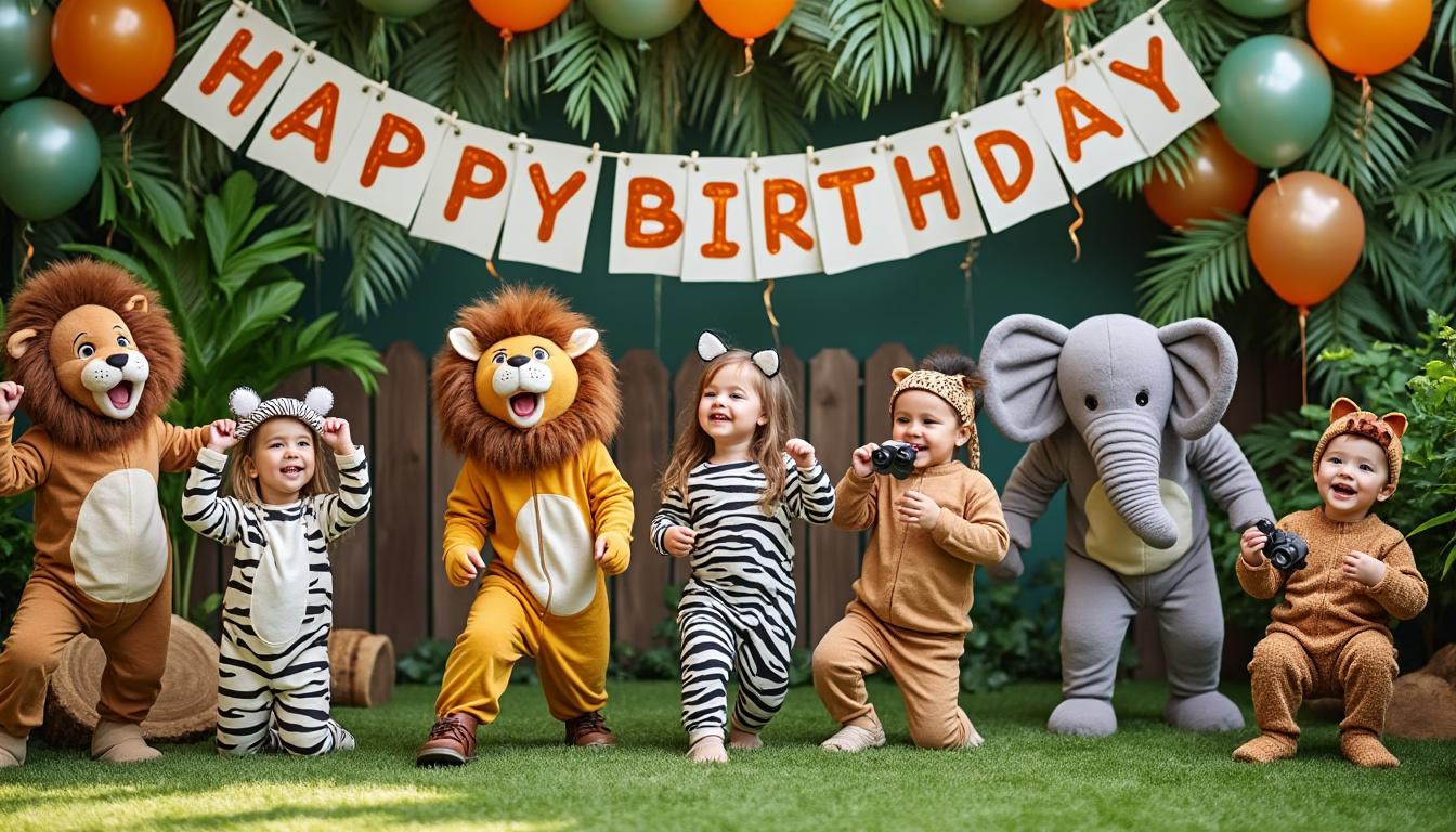découvrez des idées originales de décoration et d’accessoires pour un anniversaire sur le thème safari. astuces, inspirations et conseils pour organiser une fête inoubliable dans l’univers des animaux sauvages !