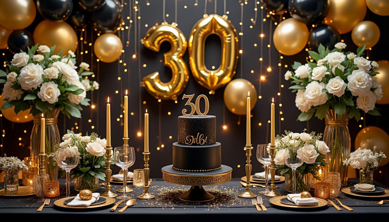 découvrez les meilleures idées déco pour organiser une fête d'anniversaire inoubliable à l'occasion des 30 ans : inspirations tendances, astuces originales et conseils pour une ambiance réussie.