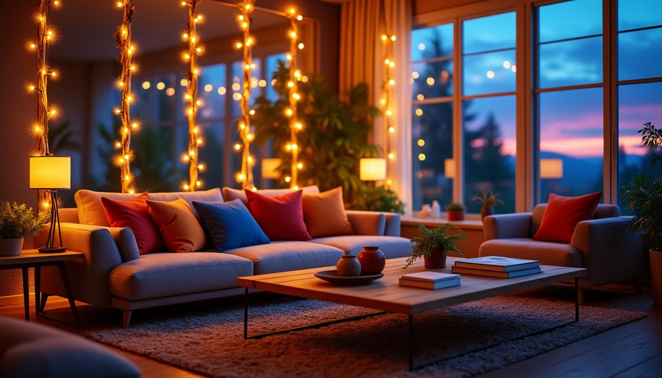 découvrez comment utiliser des guirlandes led pour illuminer et décorer votre maison facilement, tout en créant une ambiance chaleureuse et moderne.
