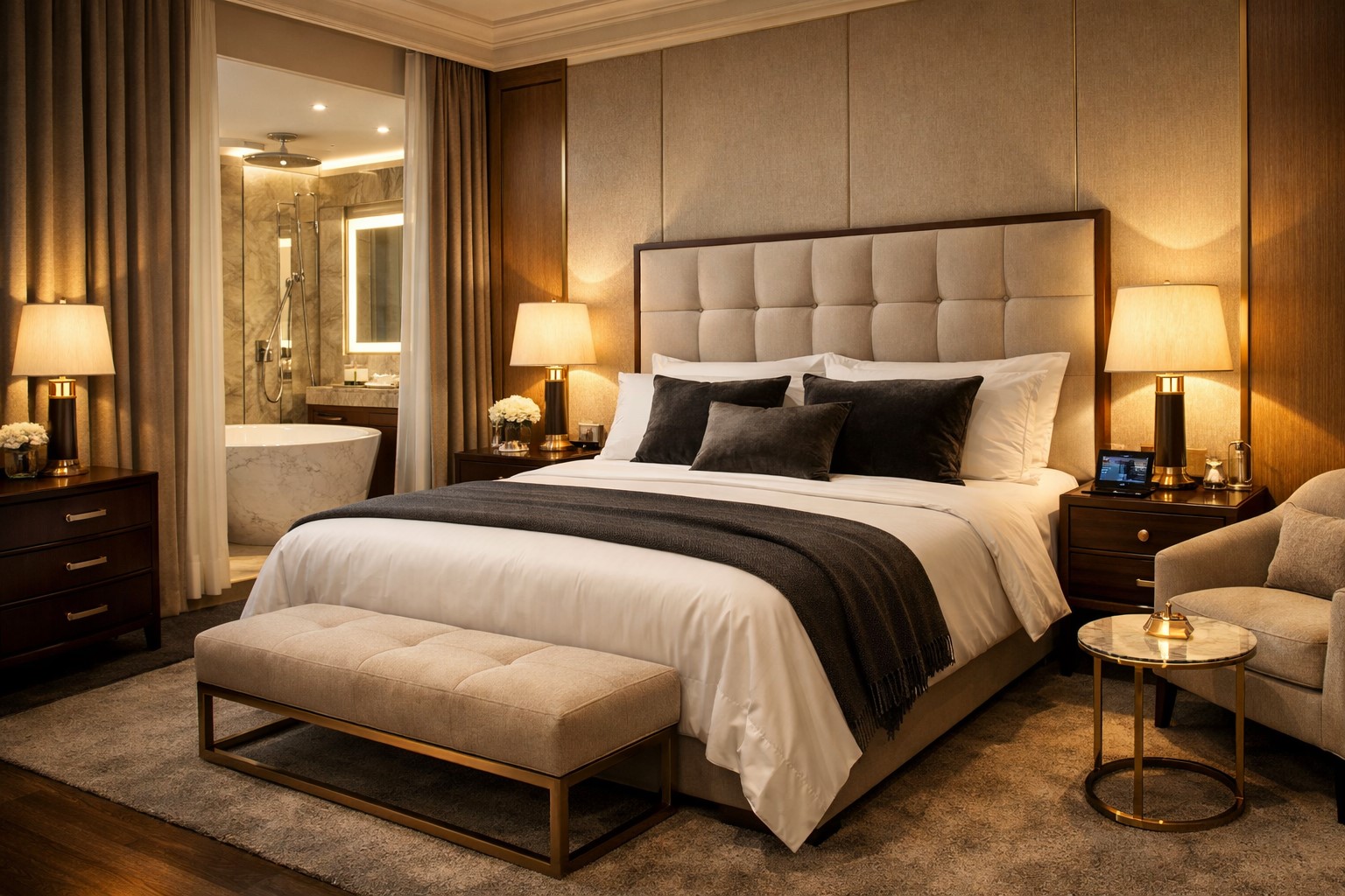 Comment créer une chambre inspirée des hôtels de luxe