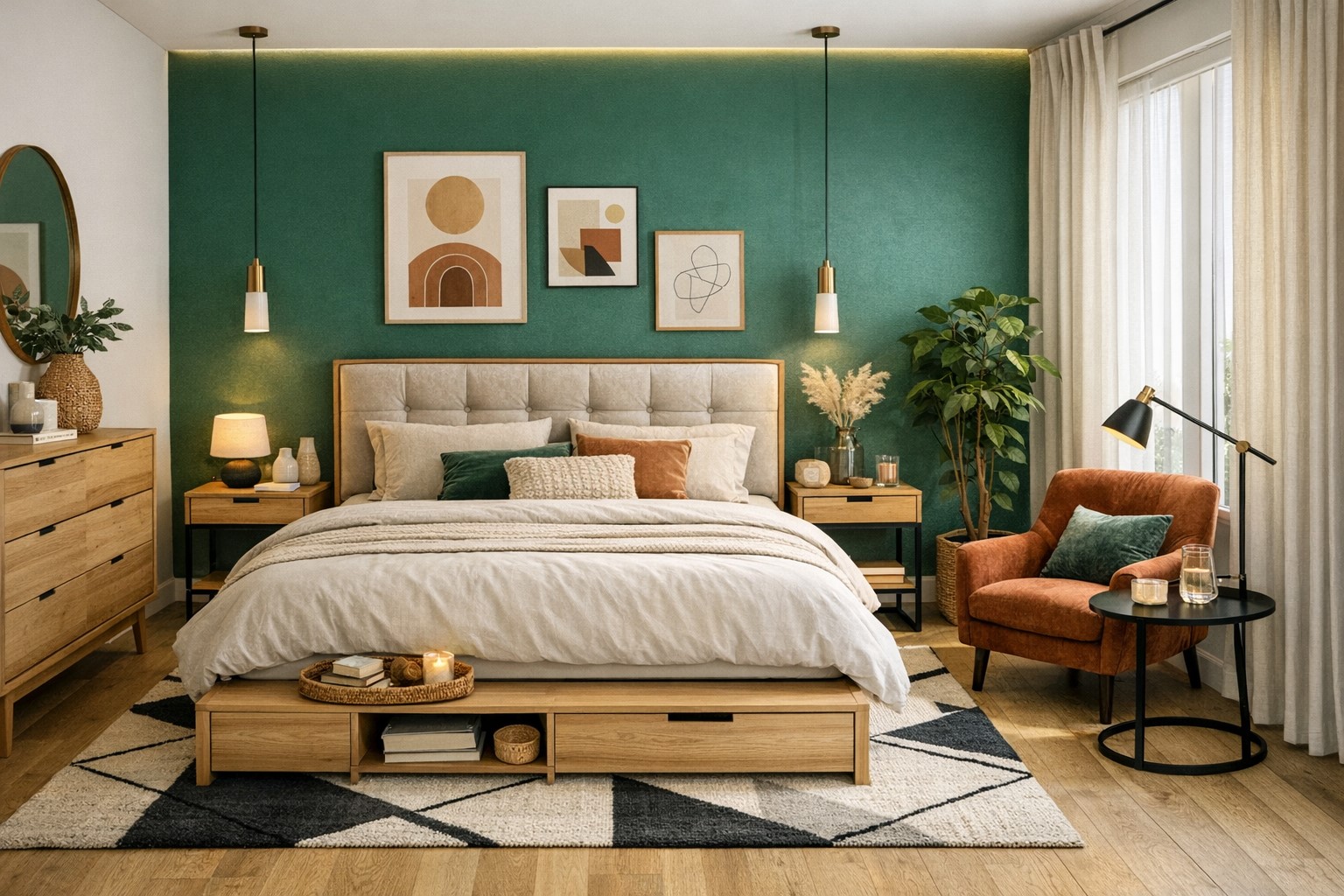 Comment réussir la décoration d'une chambre moderne et fonctionnelle