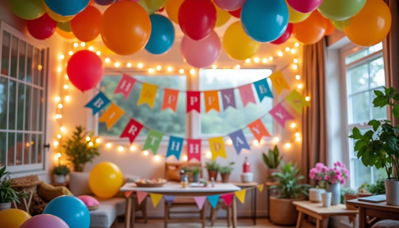 découvrez nos astuces simples et rapides pour réussir une décoration d'anniversaire surprise express qui impressionnera vos invités en un rien de temps.