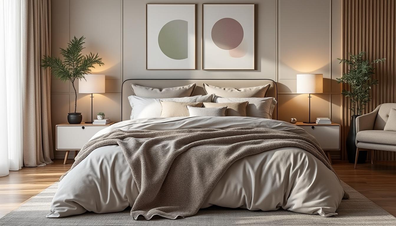 découvrez comment créer une déco harmonieuse et personnalisée autour du lit pour transformer votre chambre en un véritable cocon de confort et de style.