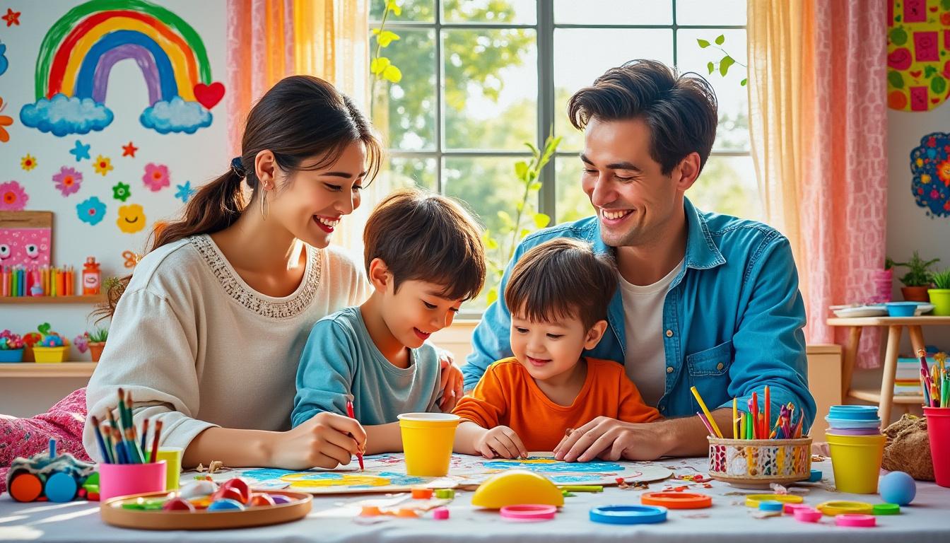 découvrez comment créer une décoration personnalisée avec vos enfants : idées créatives, astuces diy et moments de partage garantis pour embellir votre intérieur tout en s’amusant !