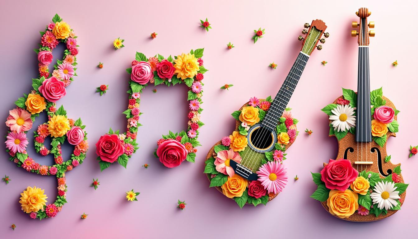 apportez une ambiance festive à votre fête musicale avec une décoration sur le thème des instruments et des notes de musique. idées créatives et conseils pour une scène animée et originale.