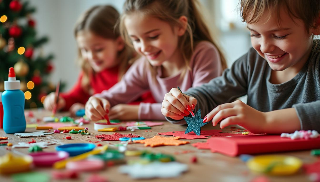 découvrez des idées déco à fabriquer facilement avec vos enfants pour noël. partagez des moments créatifs et réalisez ensemble des décorations originales pour illuminer votre maison durant les fêtes !