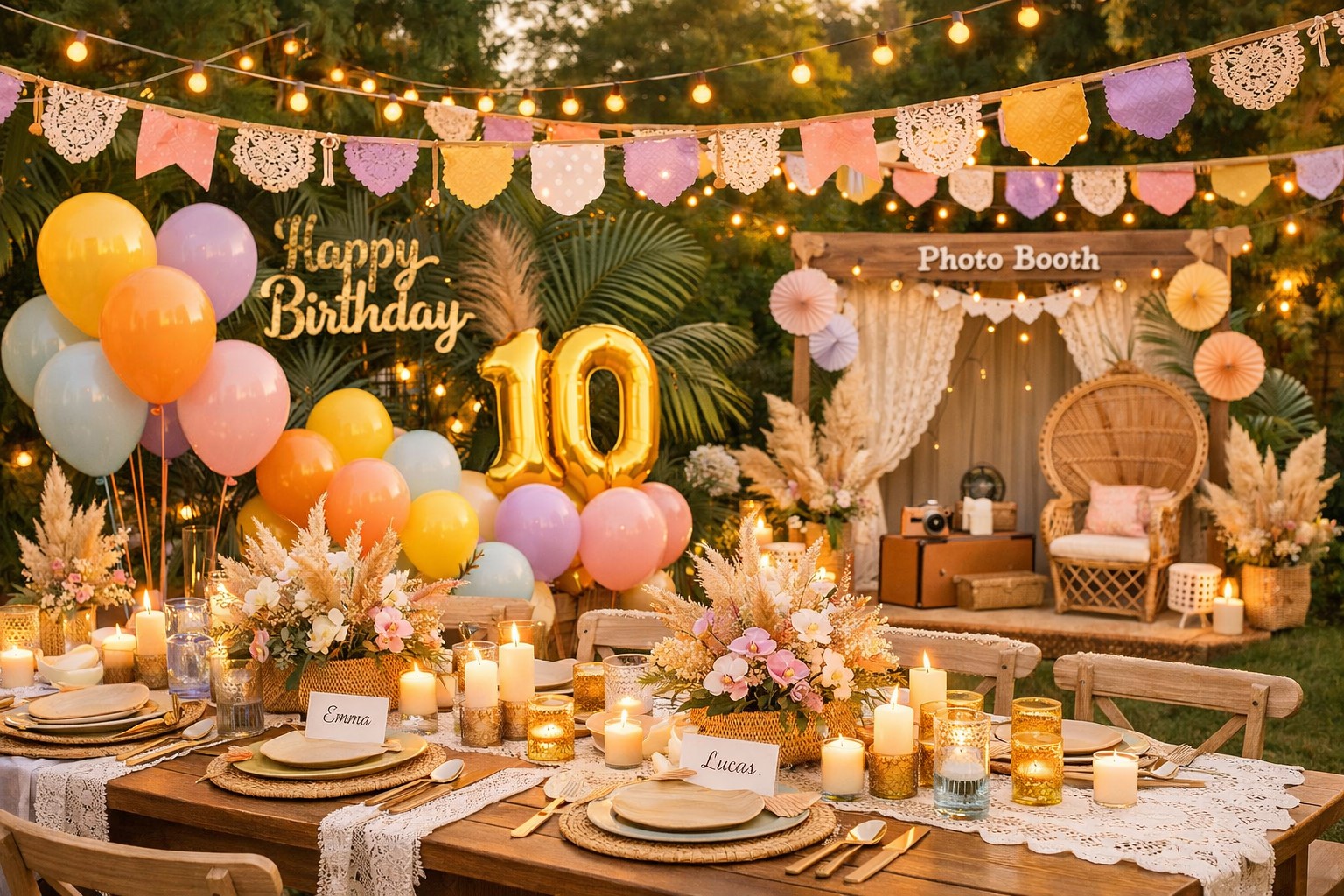 Les indispensables pour une décoration d’anniversaire réussie